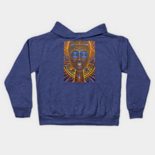 Transcendental Shift (4) - Trippy Psychedelic Art Kids Hoodie